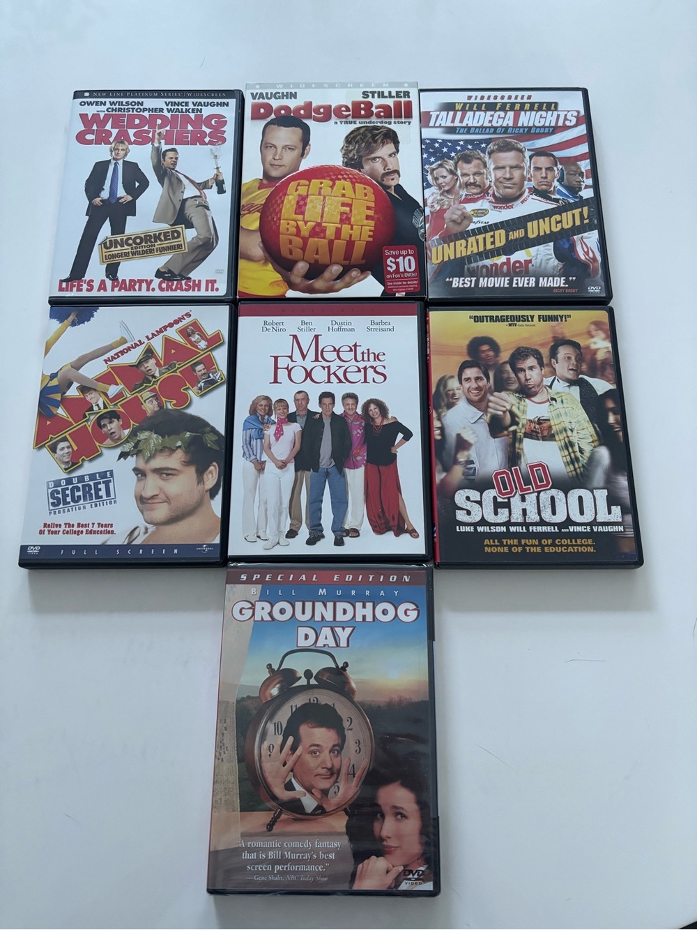 7 Classic DVD’s
